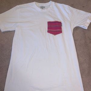 Serengetee T-shirt, corner pocket patterned
